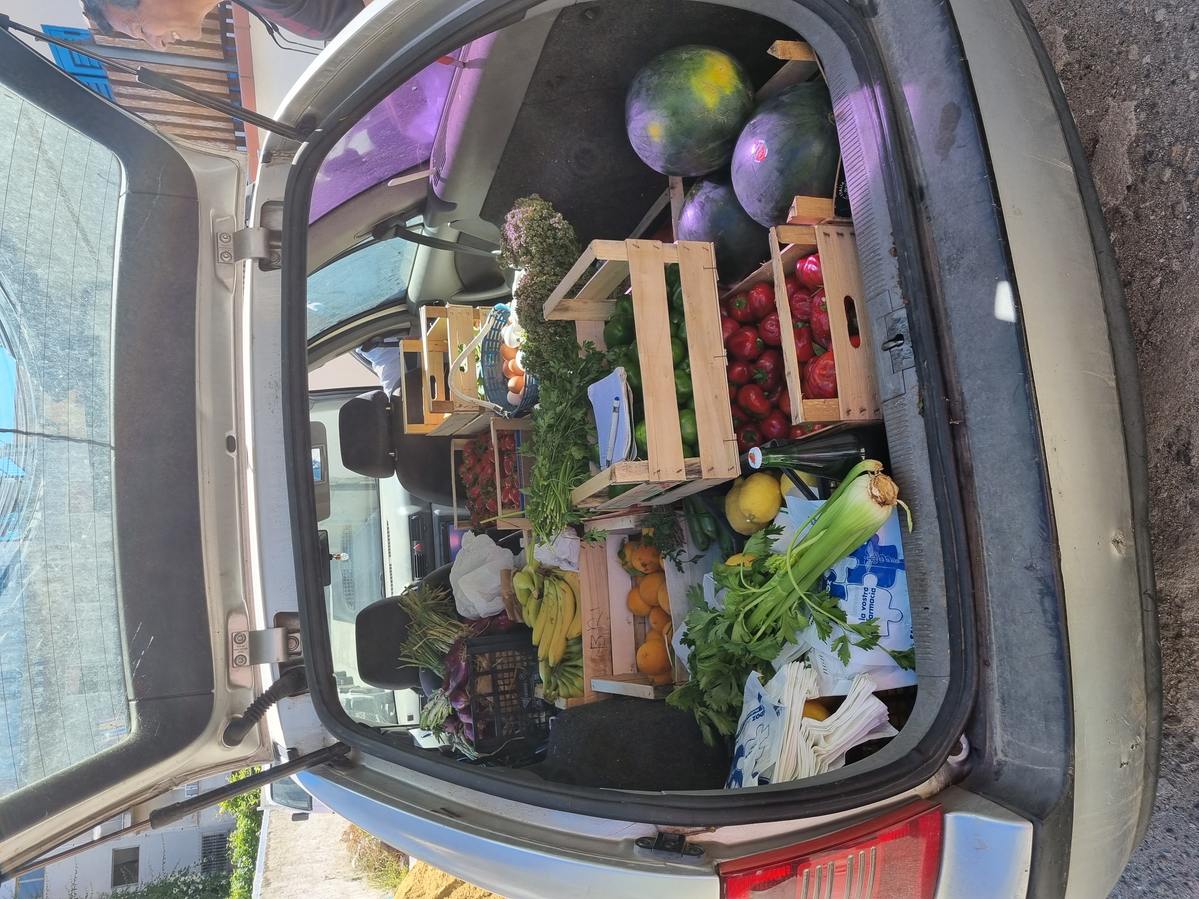 Frisches Obst und Gemüse in Vibo Marina