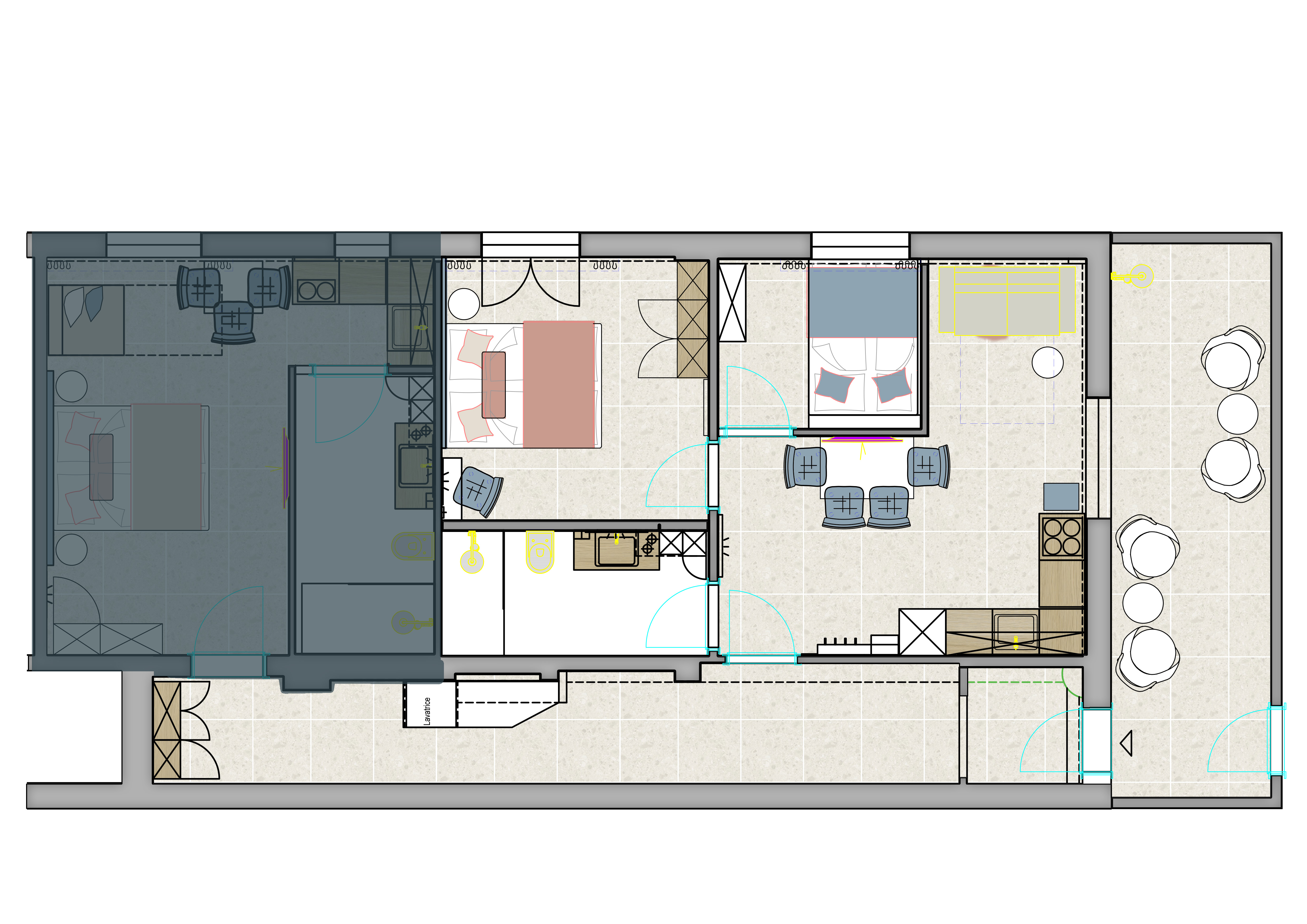 Grundriss Casa Tramonto