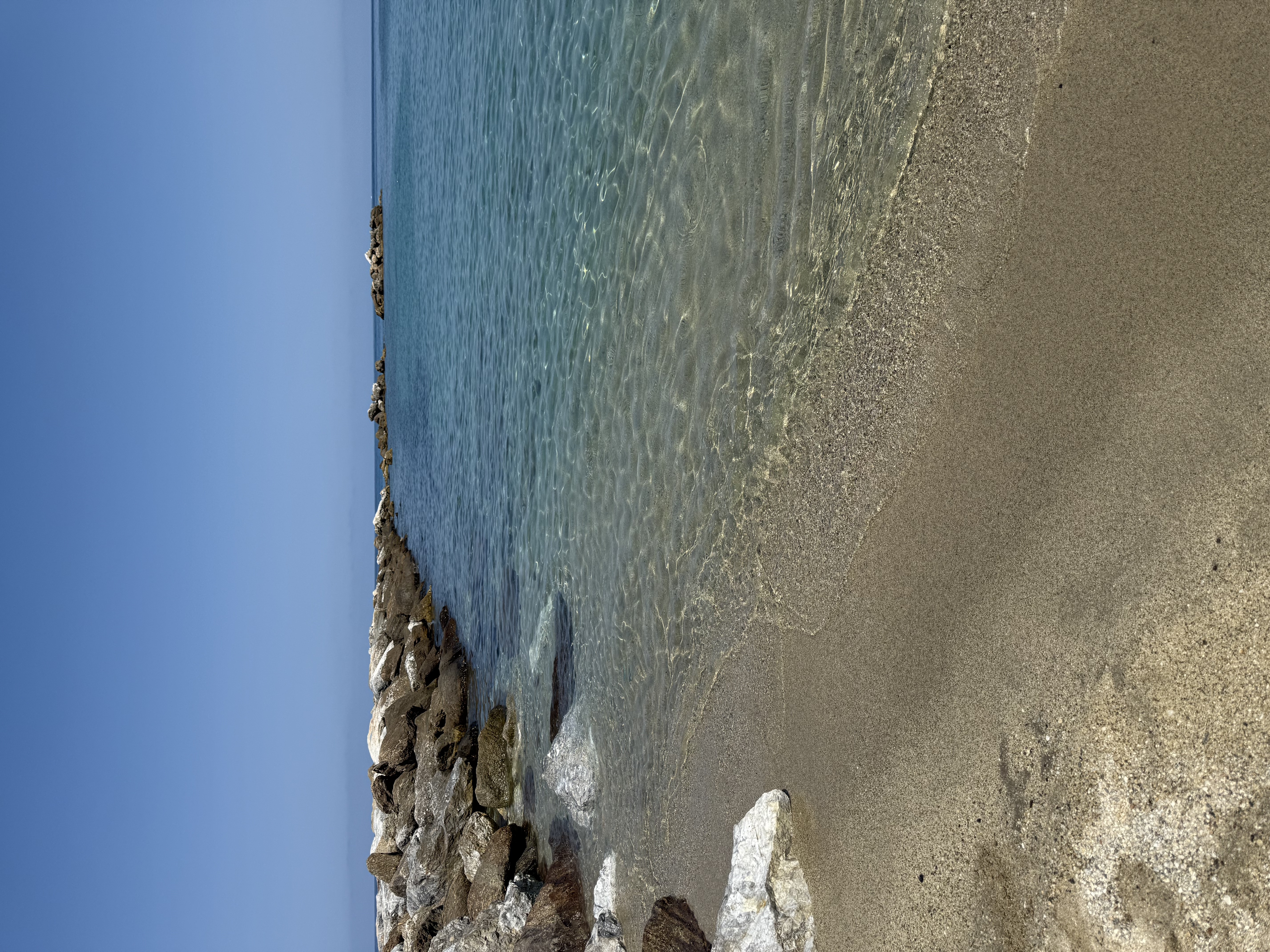 Meer und Küste bei Vibo Marina